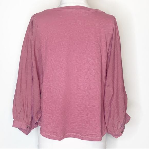 Anthropologie Akemi + Kin balloon sleeve top - Picture 6 of 9